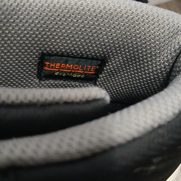 Kids Black and Gray Winter Boots - Picture 6 of 10